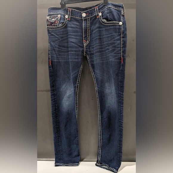 Men’s True Religion Jeans Size 40 - Picture 4 of 8